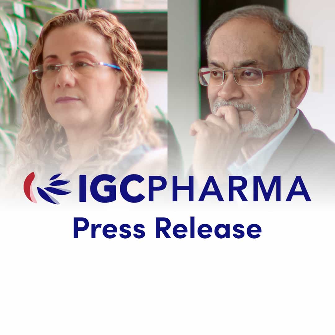IGCPharma Participate in Fireside